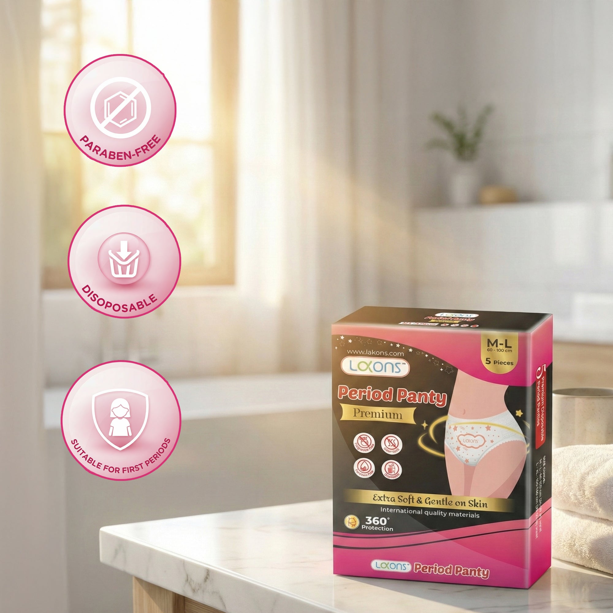 Lakons Premium Period Panty